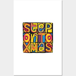 'Step On' to Xmas Happy Monday Style Design Posters and Art